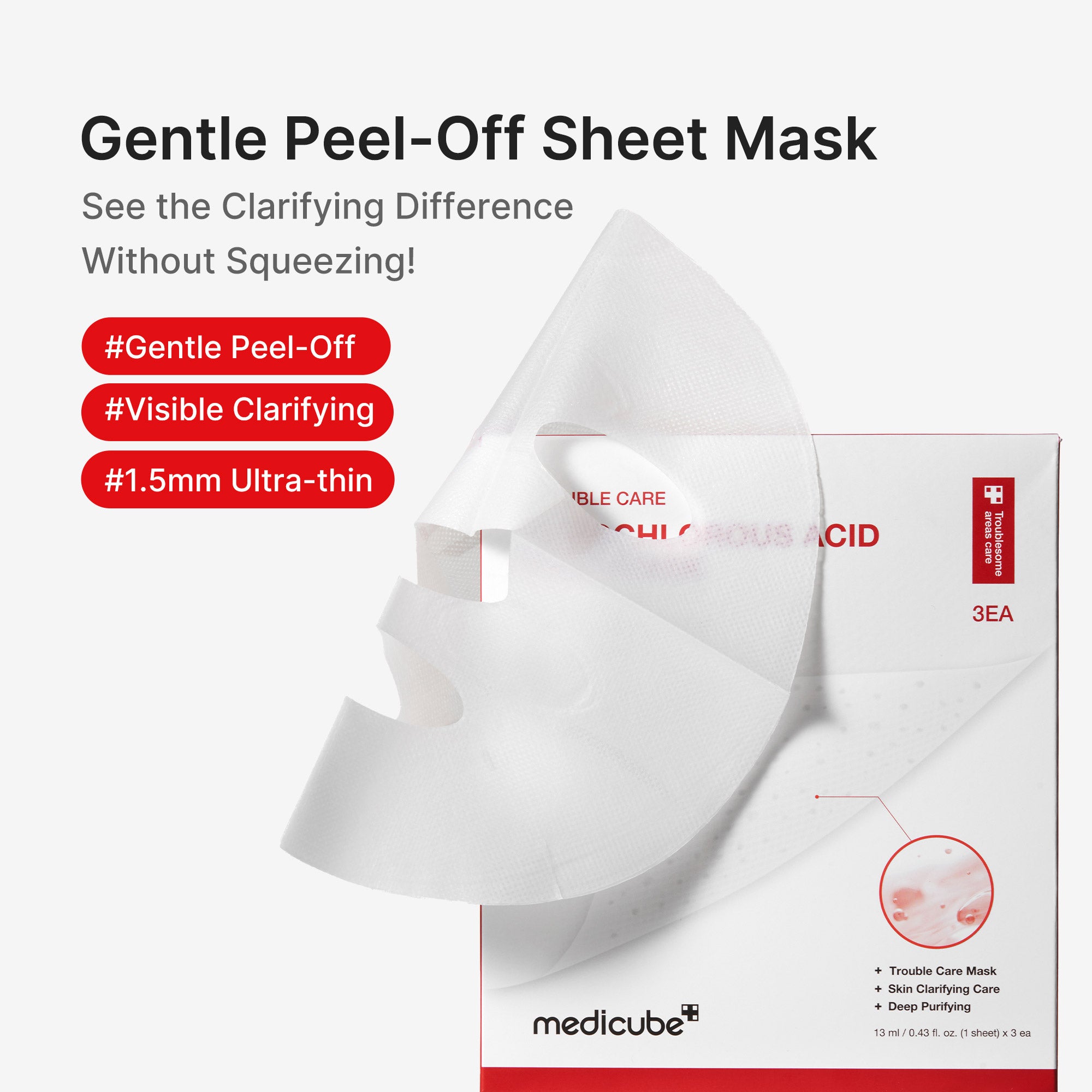 hypochloorzuur peelingmasker