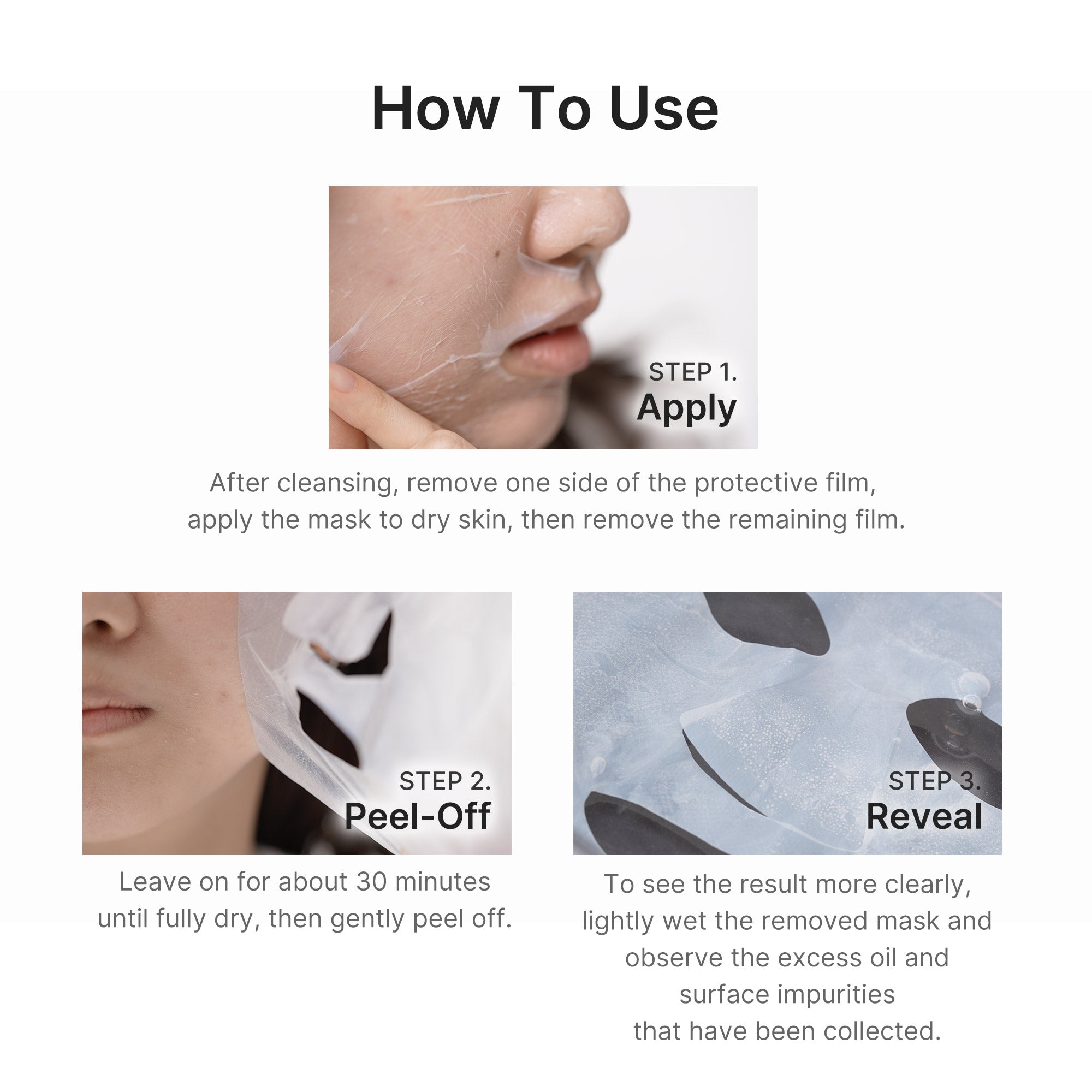 hypochloorzuur peelingmasker