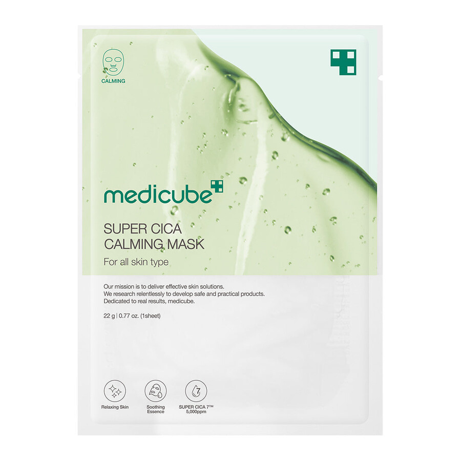 medicube super cica kalmerend masker