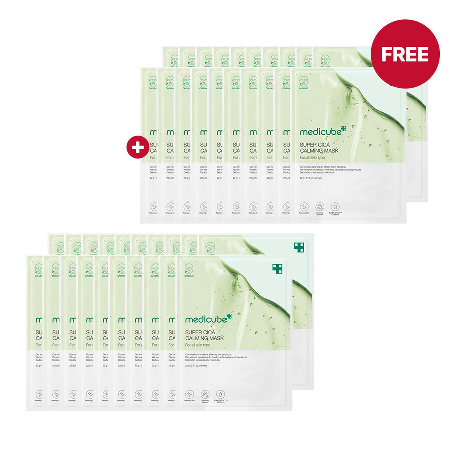 medicube super cica kalmerend masker