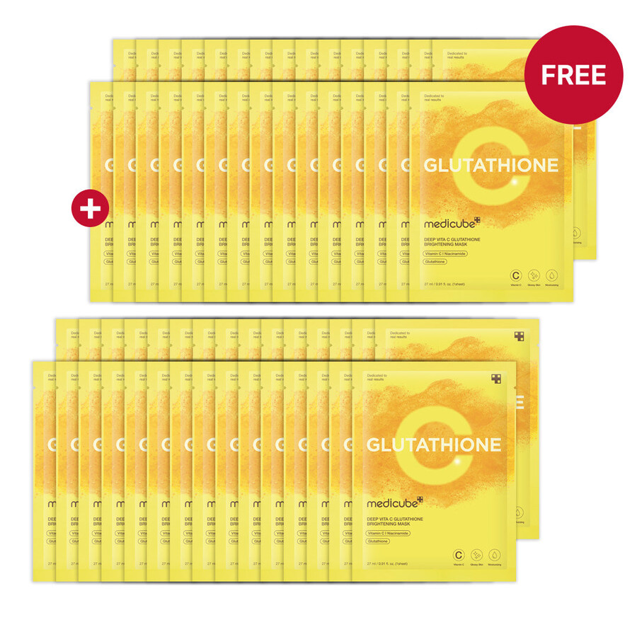 medicube deep vita c glutathionmasker
