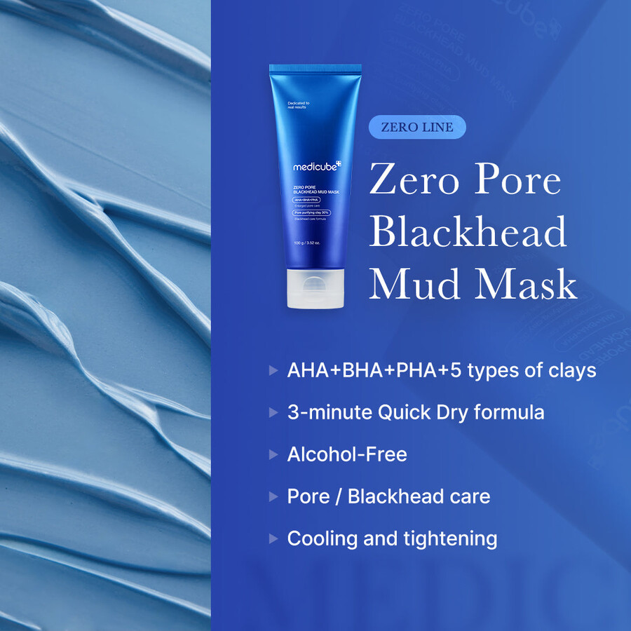 medicube zero pore mee-eter moddermasker