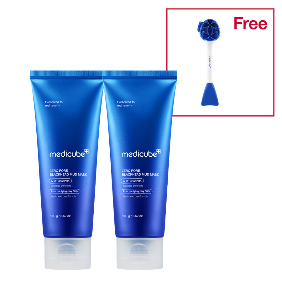 medicube zero pore mee-eter moddermasker