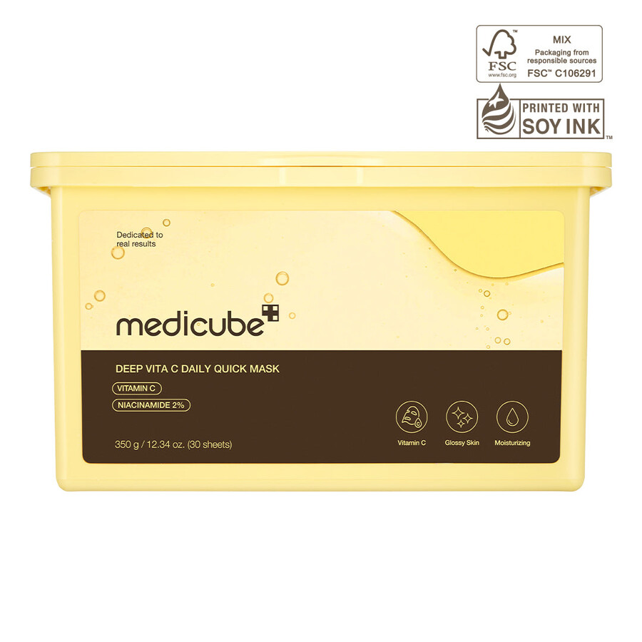 medicube deep vita c dagelijkse snelmaskers