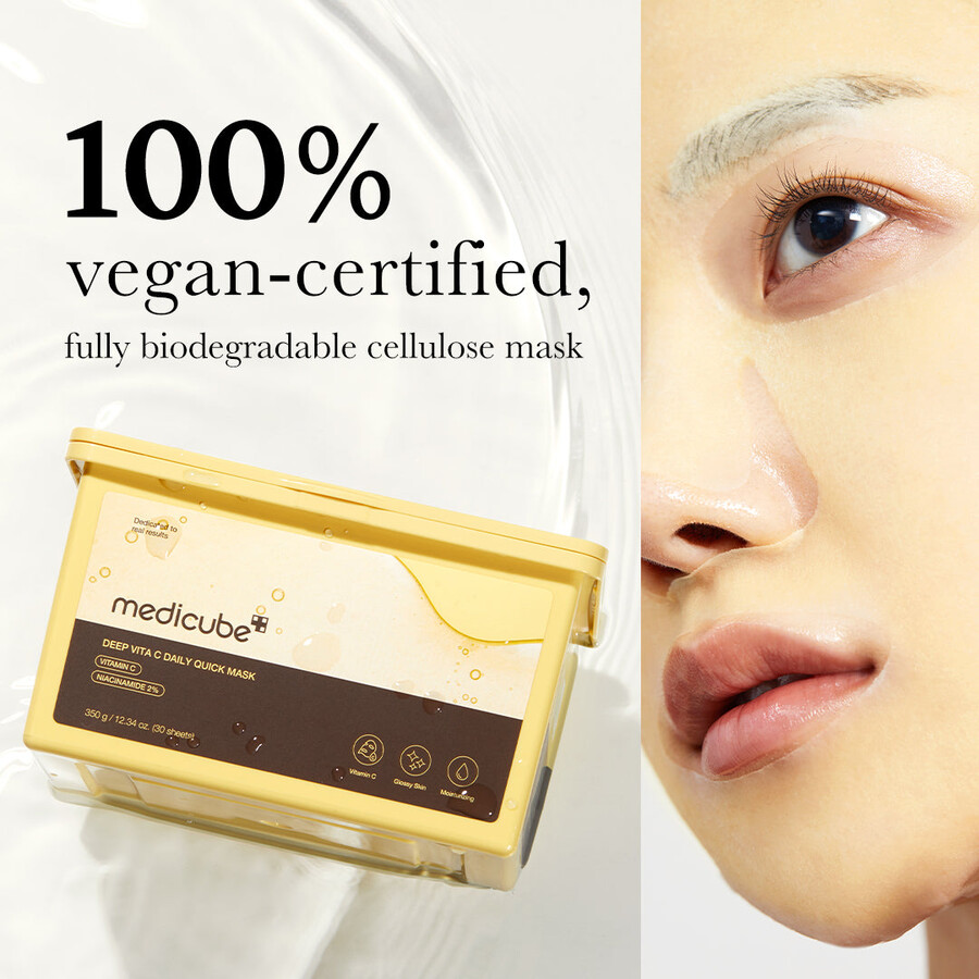 medicube deep vita c dagelijkse snelmaskers