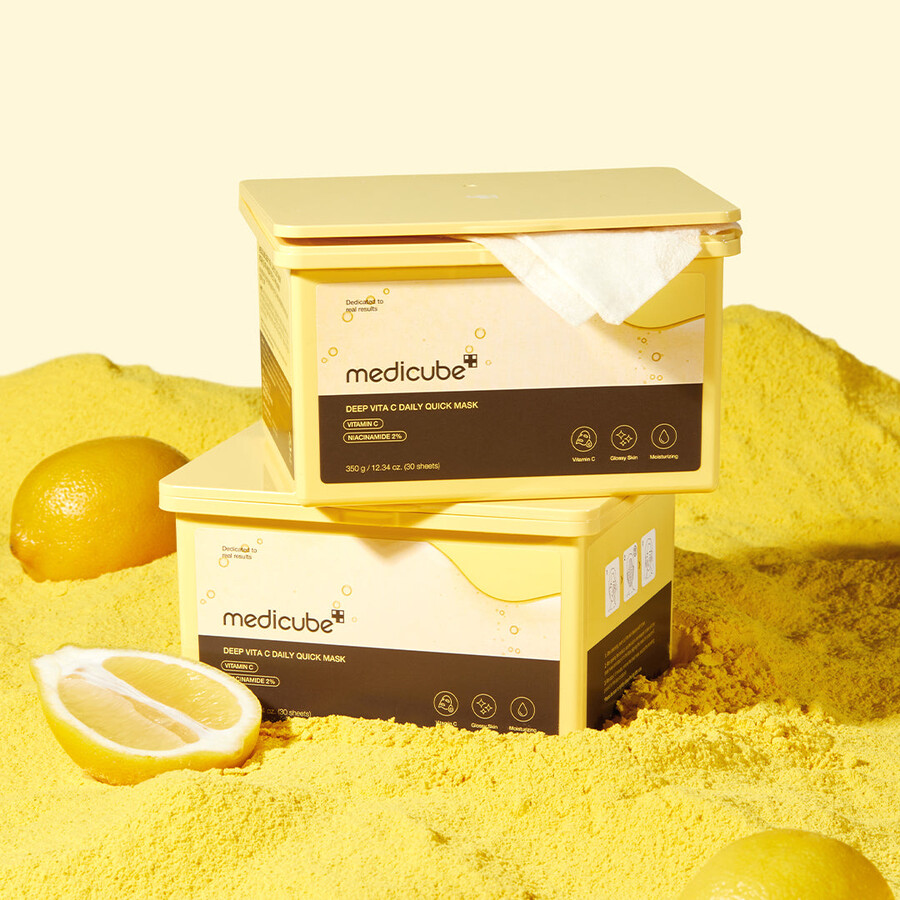 medicube deep vita c dagelijkse snelmaskers