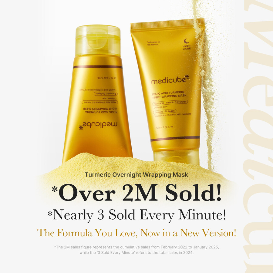 medicube kojic acid kurkuma nachtmasker