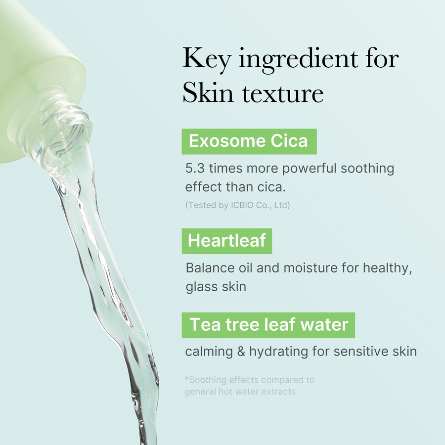 medicube exosome cica kalmerende toner