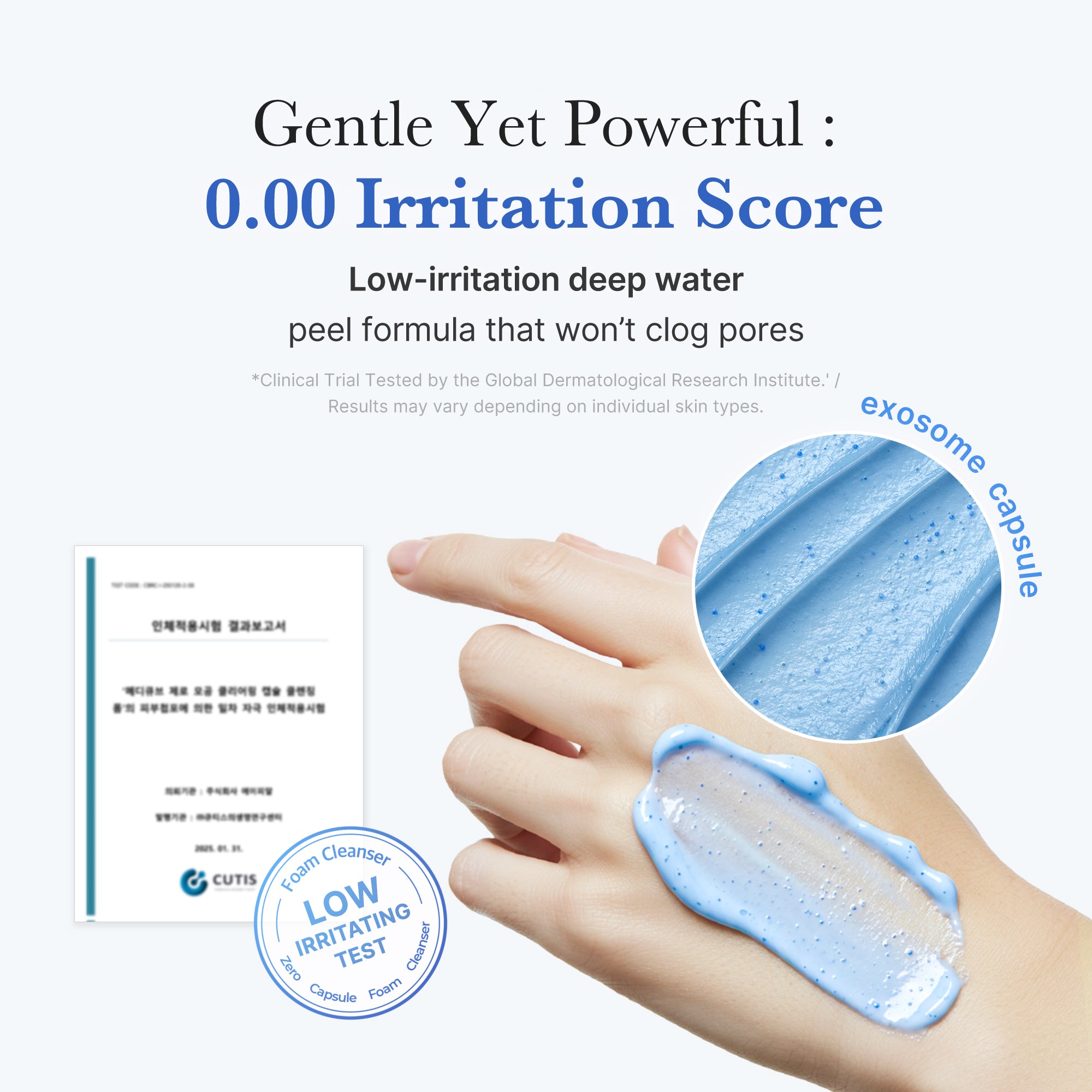 zero pore capsule reinigingsschuim