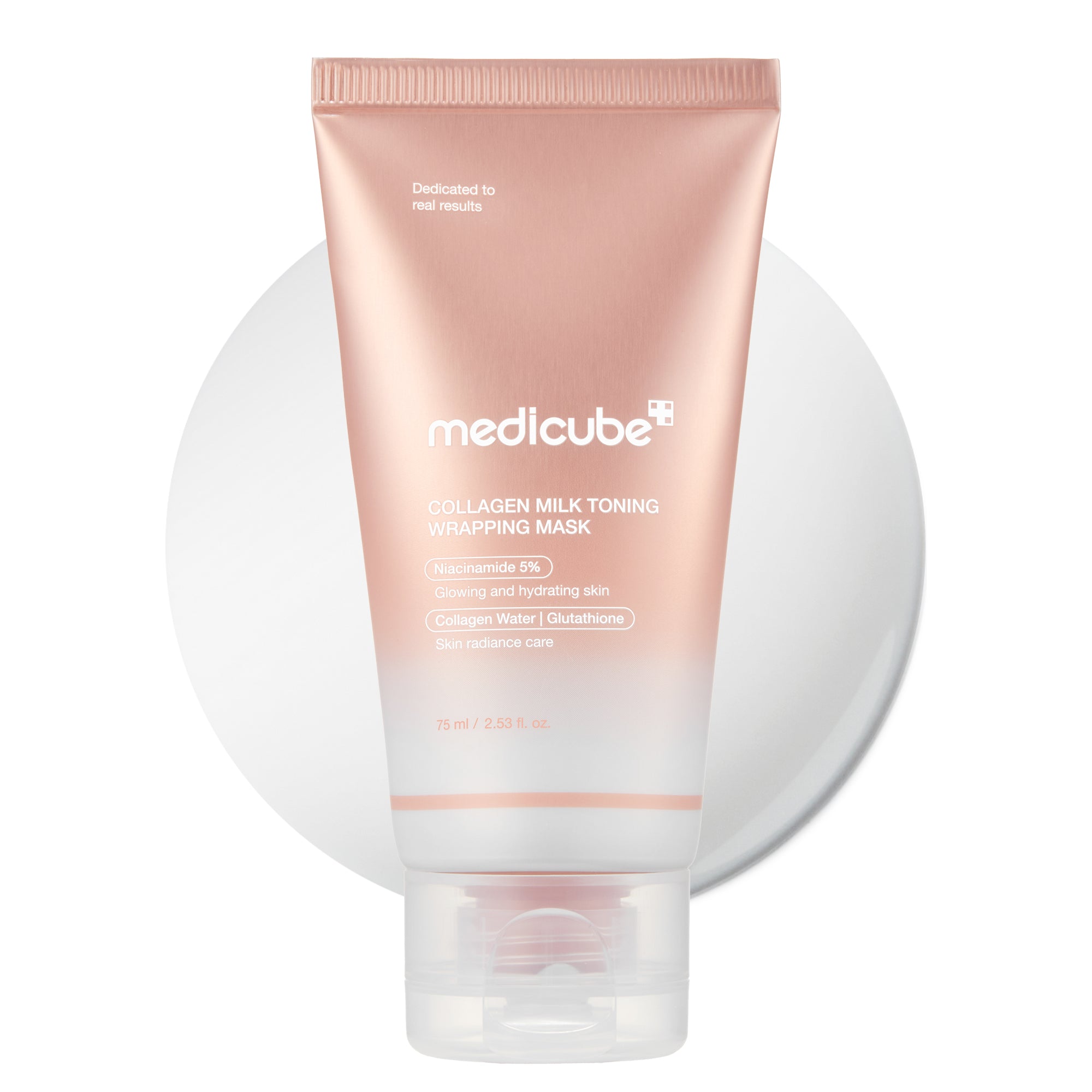 collageen milky glow daytime wrapping mask