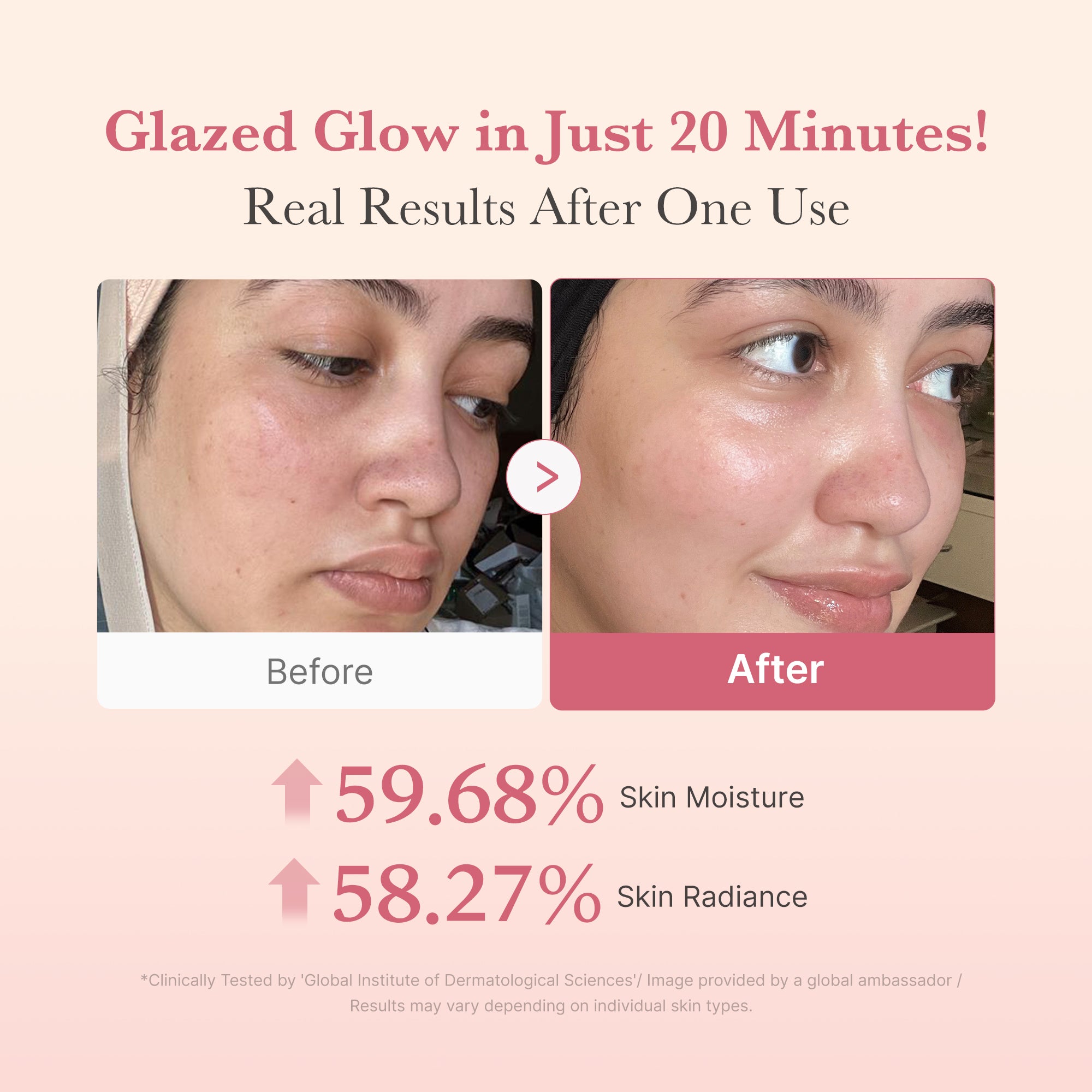 collageen milky glow daytime wrapping mask