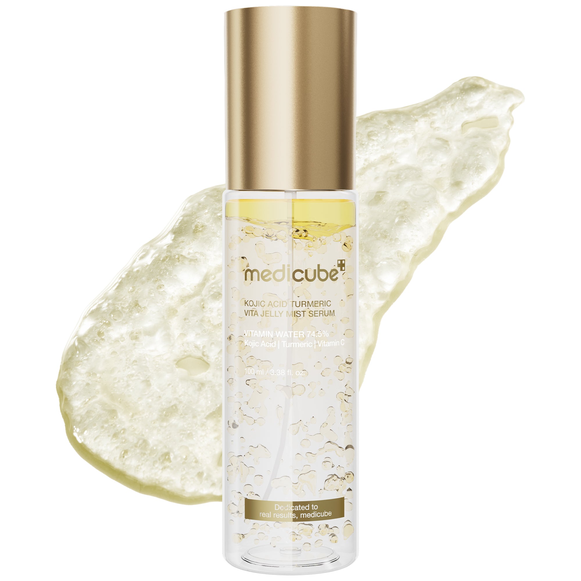 kojiczuur kurkuma vitamine goud jelly mist serum