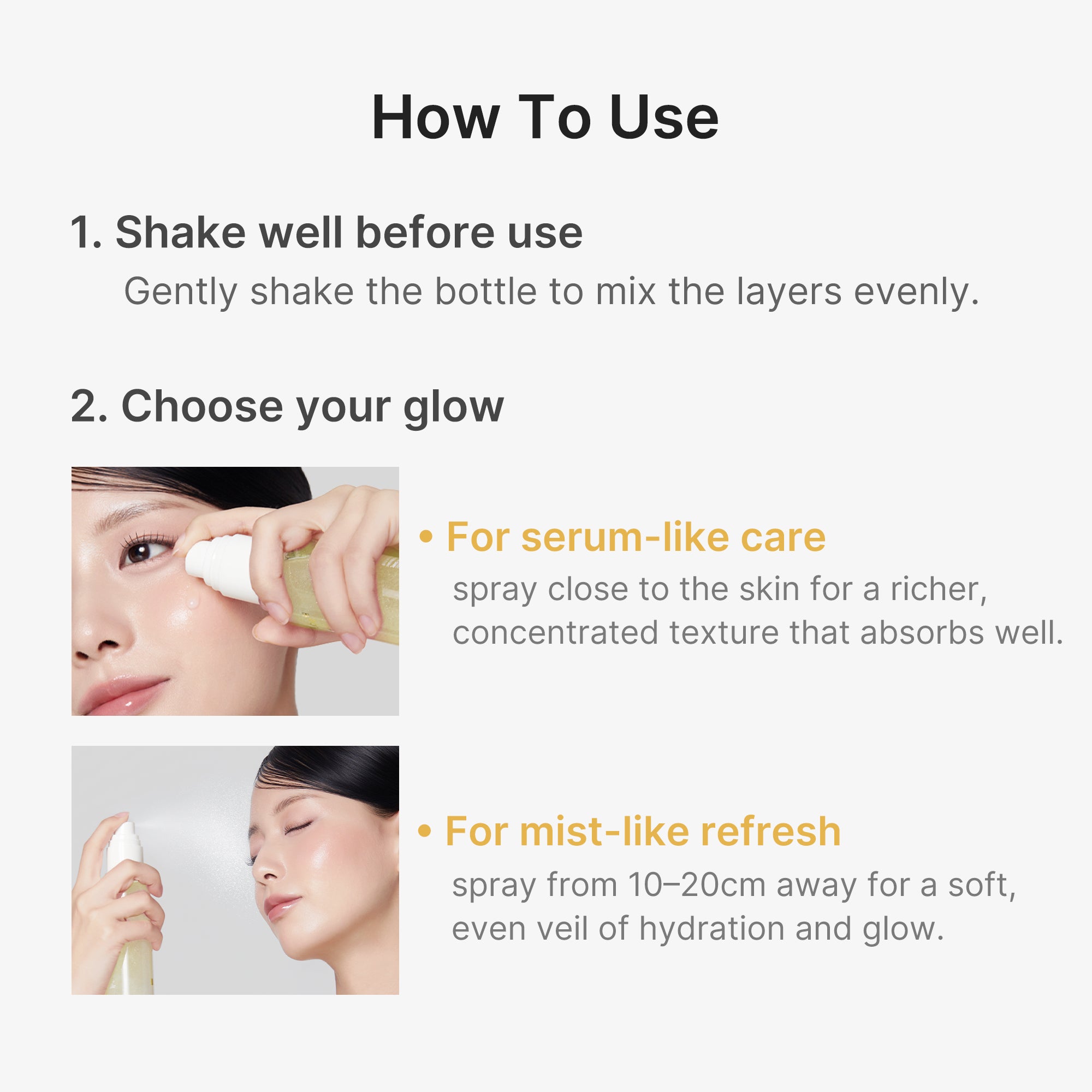 kojiczuur kurkuma vitamine goud jelly mist serum