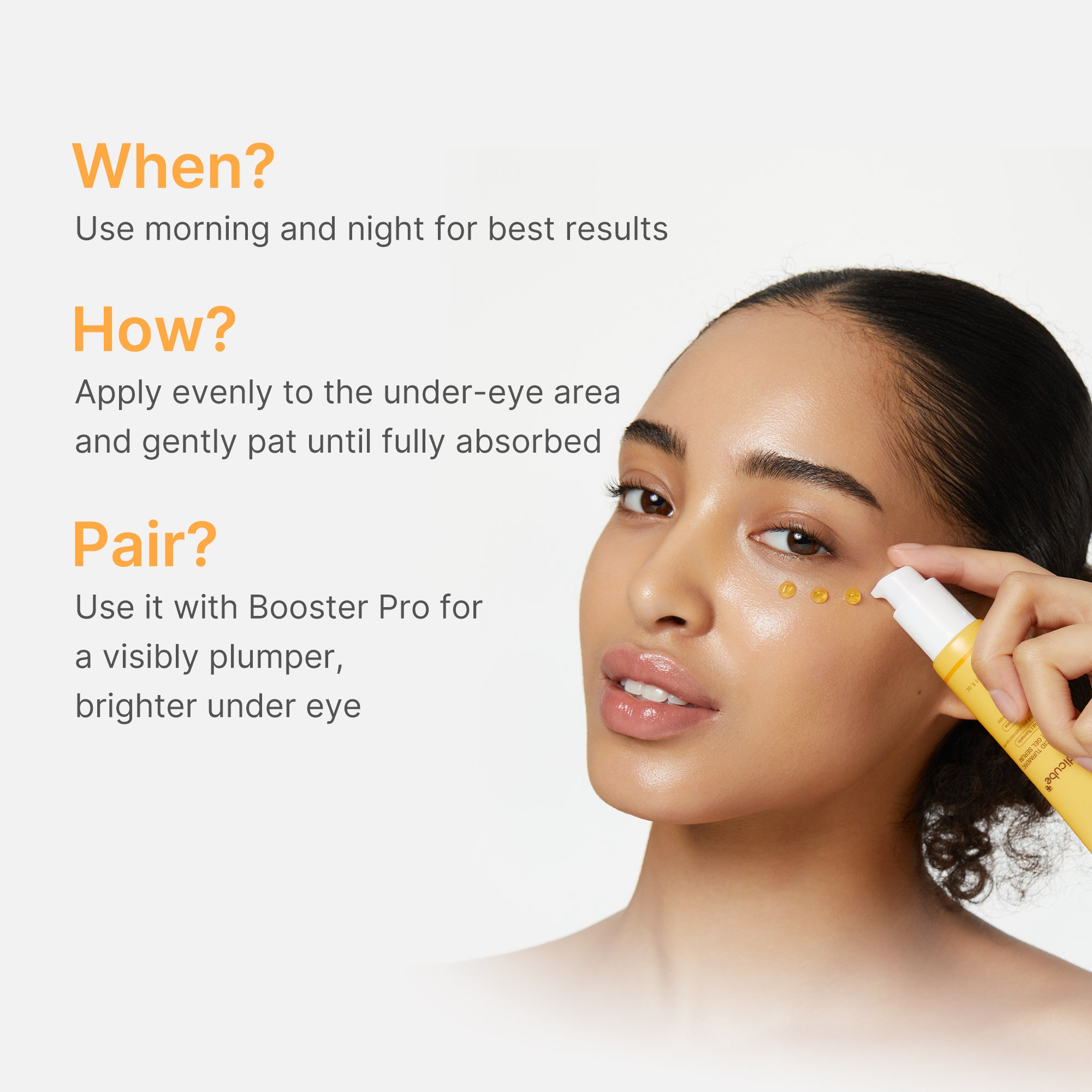 kojiczuur tumeric eye gel serum