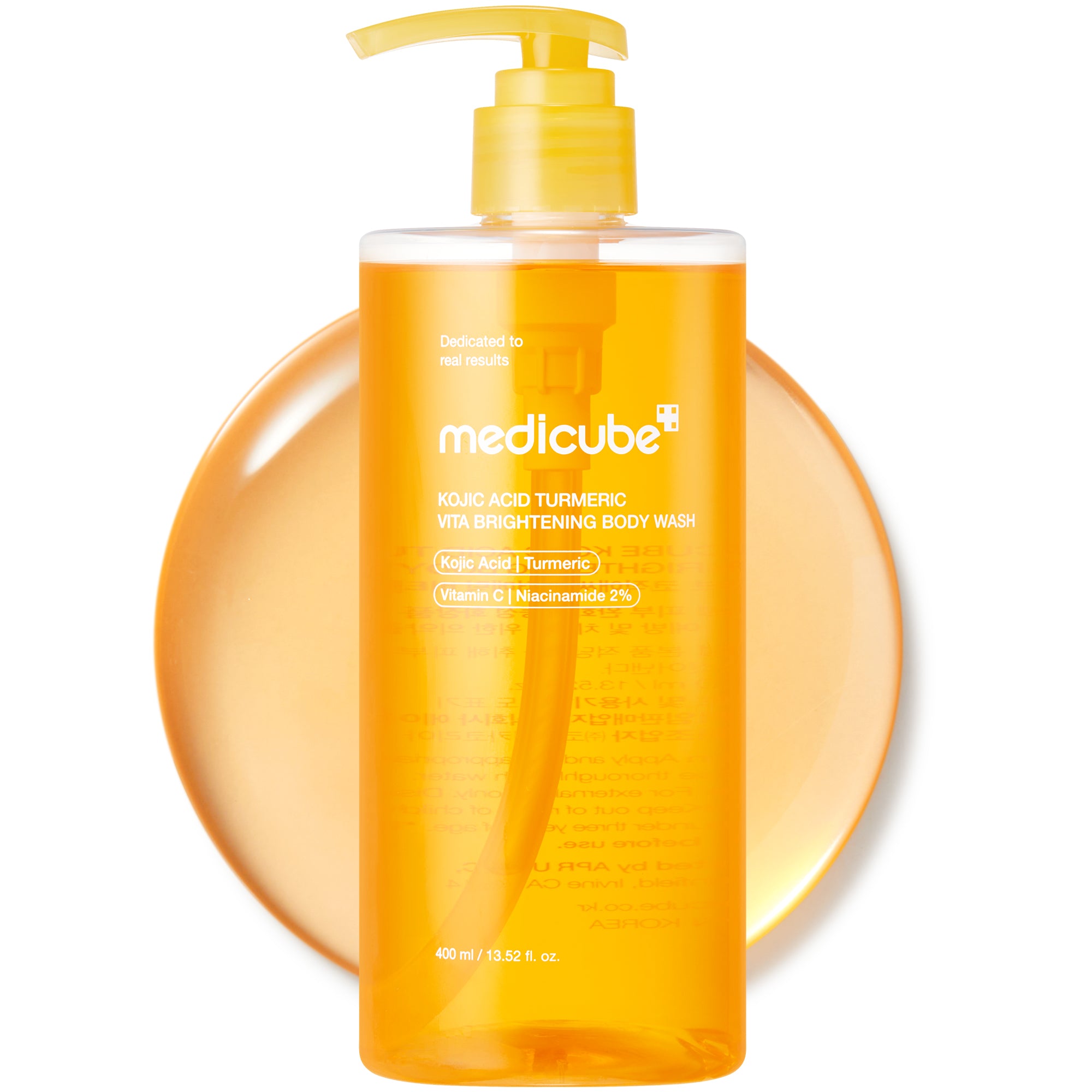 kojiczuur kurkuma verhelderende body wash